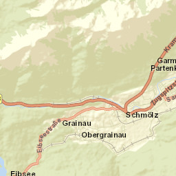Grainau Street Map