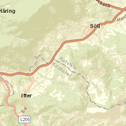 Söll Street Map
