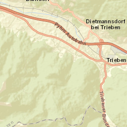 Trieben Street Map