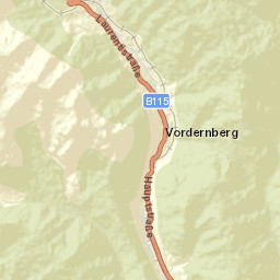 Vordernberg Street Map