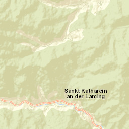 Sankt Katharein an der Laming Street Map