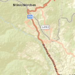 Mönichkirchen Street Map