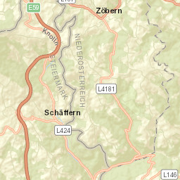 Schäffern Street Map