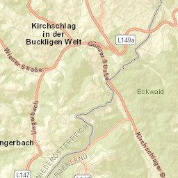 Kirchschlag in der Buckligen Welt Street Map