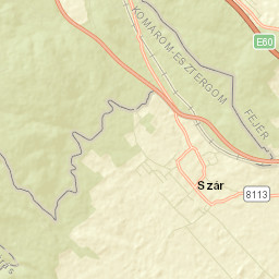 Szárliget Street Map