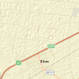 Ebes Street Map