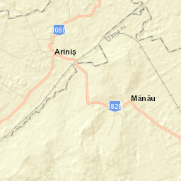 Mânău Street Map