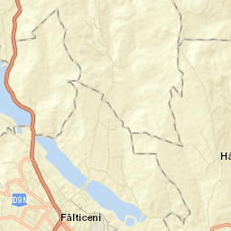 Municipiul Fãlticeni Street Map