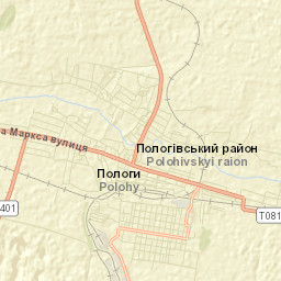 Polohy Street Map