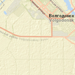 Volgodonsk Street Map