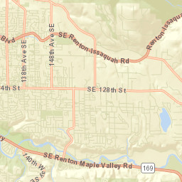 East Renton Highlands Street Map
