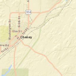 500-524 5th Street Cheney WA Street Map