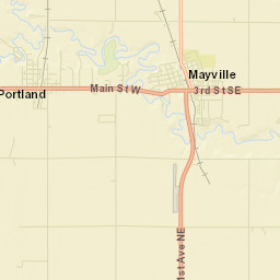 Mayville Street Map