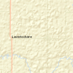 Saint-Isidore Street Map