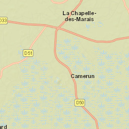 La Chapelle-des-Marais Street Map