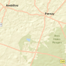 Ambillou Street Map