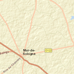 Mur-de-Sologne Street Map