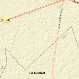 Souesmes Street Map
