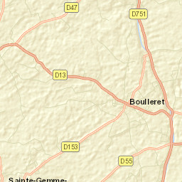 Boulleret Street Map