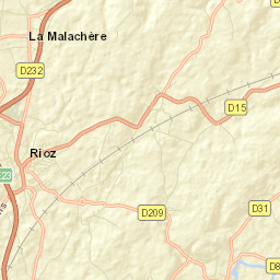 Rioz Street Map
