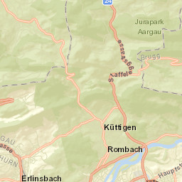 Küttigen Street Map