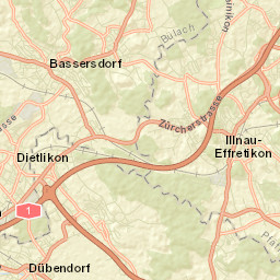 Bassersdorf Street Map