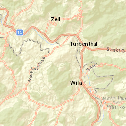Turbenthal Street Map