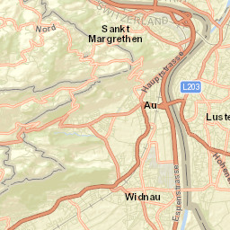 Walzenhausen Street Map