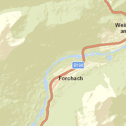 Forchach Street Map