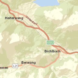 Bichlbach Street Map