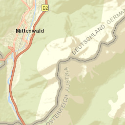 Mittenwald Street Map