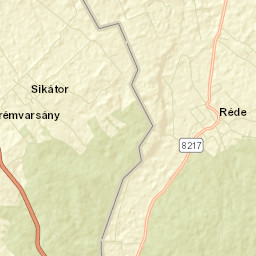 Réde Street Map