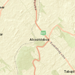 Bicskei Járás Street Map