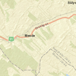 Mende Street Map