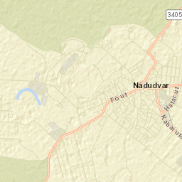 Nádudvar Street Map