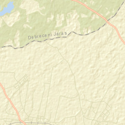 Monostorpályi Street Map