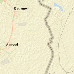 Bagamér Street Map