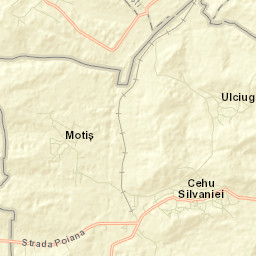 Comuna Cehu Silvaniei Street Map