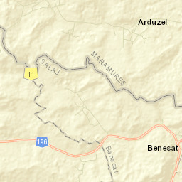 Benesat Street Map