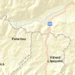 Vălenii Lăpușului Street Map