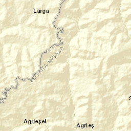 Comuna Târlişua Street Map