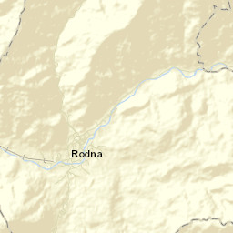 Comuna Rodna Street Map