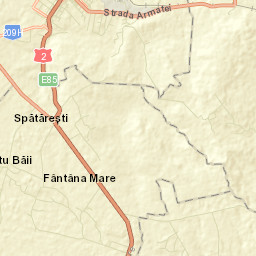 Comuna Fântâna Mare Street Map