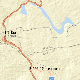 Bădeni Street Map