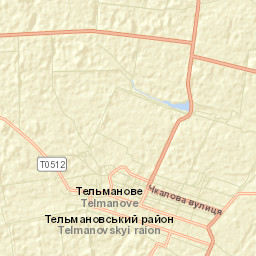 Boykivske Raion Street Map