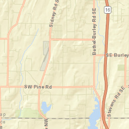 Burley Street Map