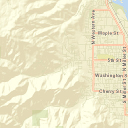 1175 Chukar Hills Drive Wenatchee WA Street Map