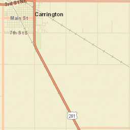 Carrington Street Map