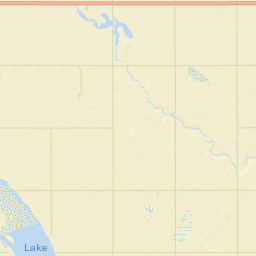 Foster County Street Map