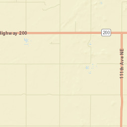 Griggs County Street Map